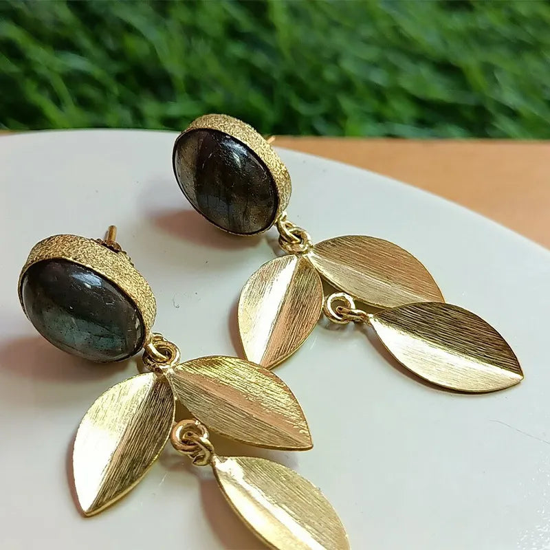 Drop Leaf Earrings