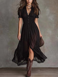 Midi Dress That Flatters – Retro & chiffon