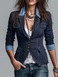 Blazer with denim – Smart Price