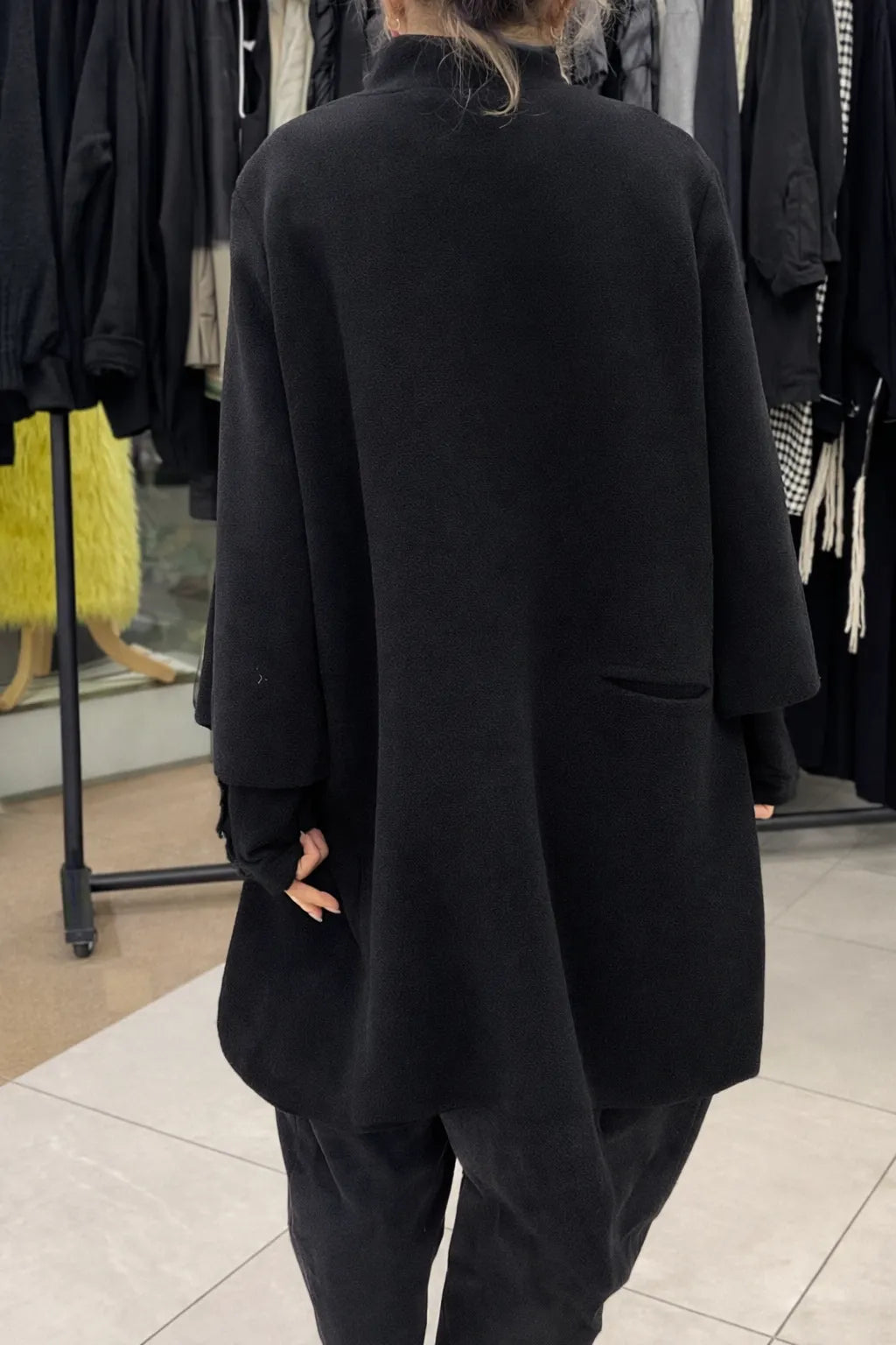 Womens Round Neck Irregular Casual Long Top