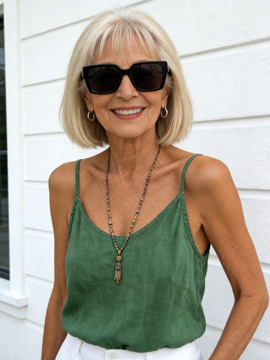 Vest Loose Linen Inner Match Sleeveless Top