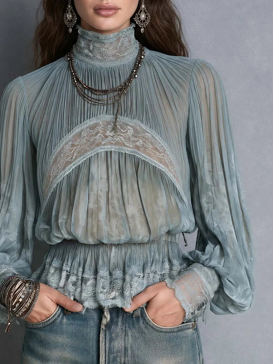 Blouse with lace – Best Value