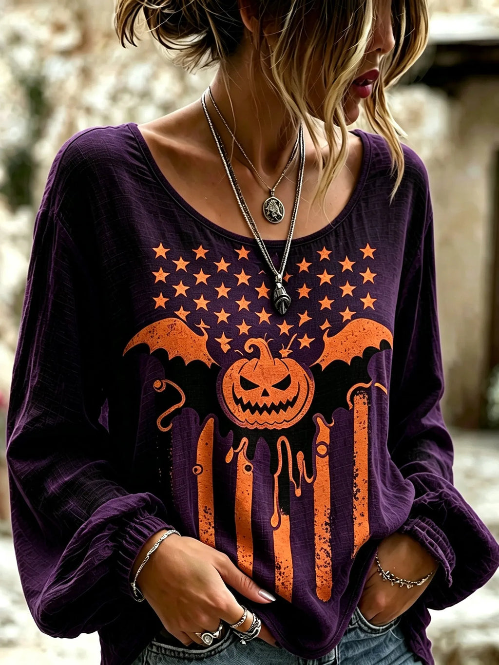 Retro Top – Boo-tiful Halloween