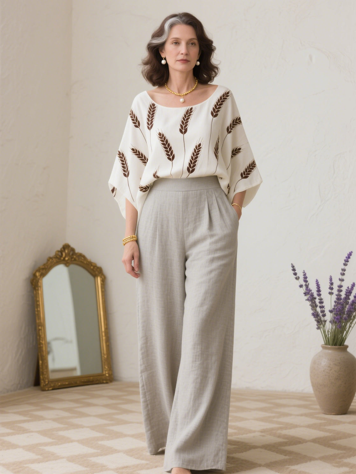 Retro Two-Piece Set – Everyday Luxury