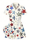 Halloween Stars- 100% Cotton Pocket Jumpsuit