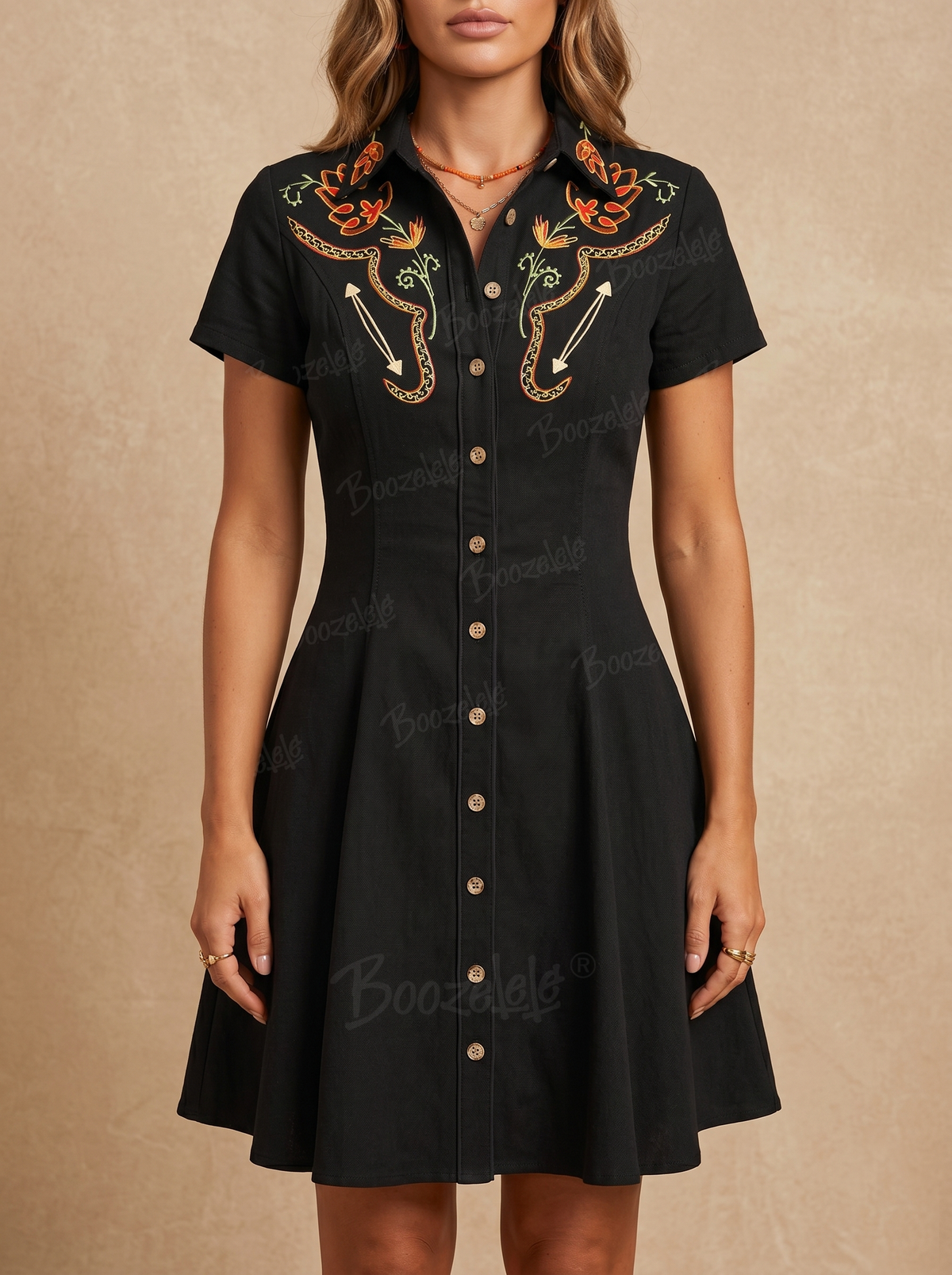 Flower - 100% Cotton Dress