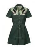 Crow And Strawberry - 100% Cotton Pocket Jumpsuit