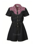 Leopard - 100% Cotton Pocket Jumpsuit