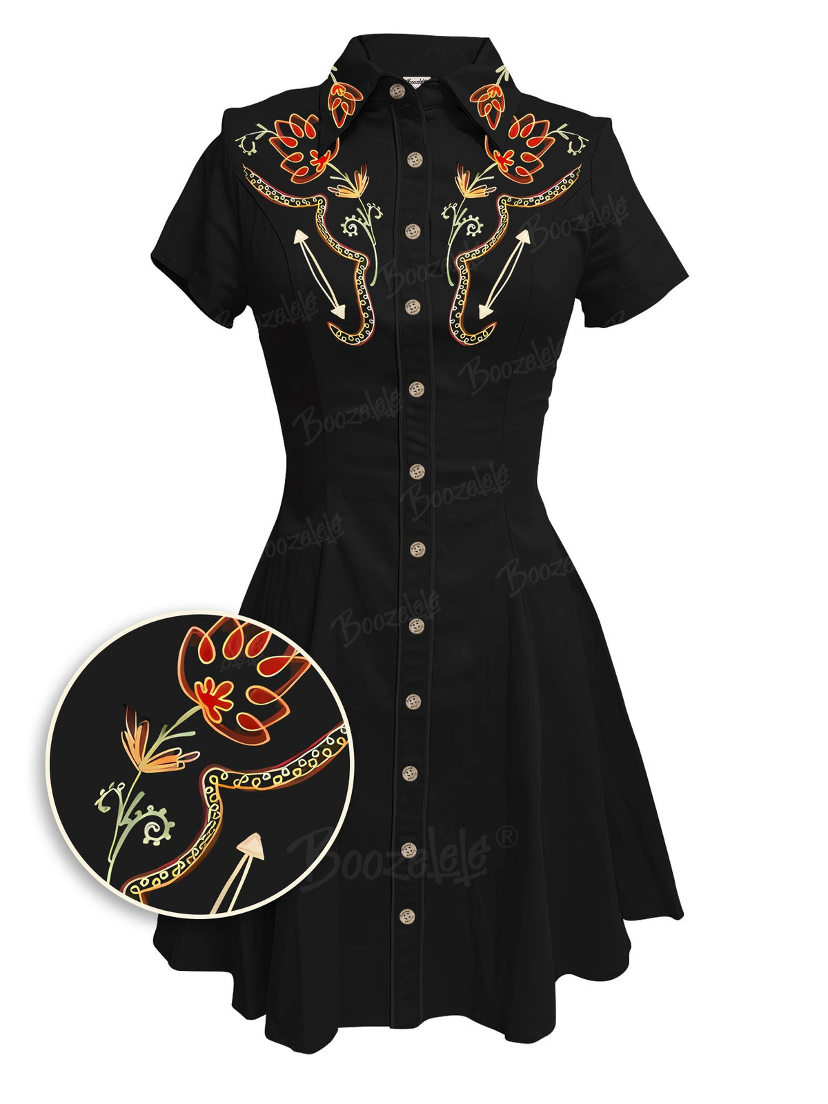 Flower - 100% Cotton Dress